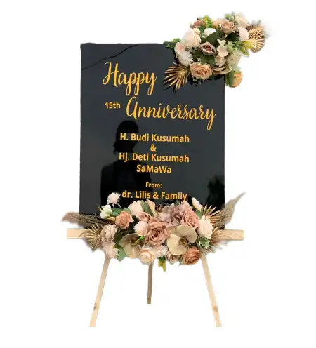 Papan Bunga Akrilik Margoanyar